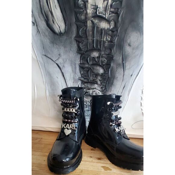 Karl Lagerfeld boots size 6 - Picture 1 of 11